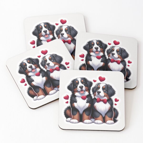 Item preview, Valentine  Bernese Mountain Dog designed and sold by Truck Stop One.