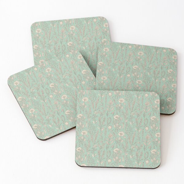 Item preview, Botanic design green light designed and sold by Alessandro Remo Mazzoni Remotextiles.