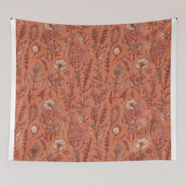 Item preview, Botanic orange designed and sold by Alessandro Remo Mazzoni Remotextiles.