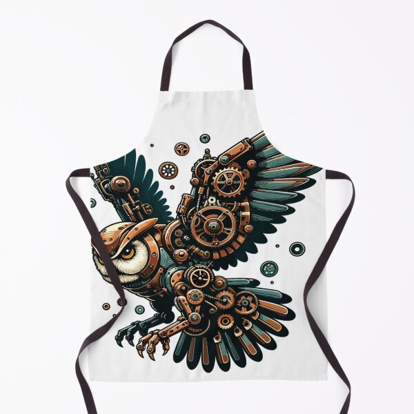 Item preview, Steampunk Owl: Mechanical Flight designed and sold by LongIslandDesgn.