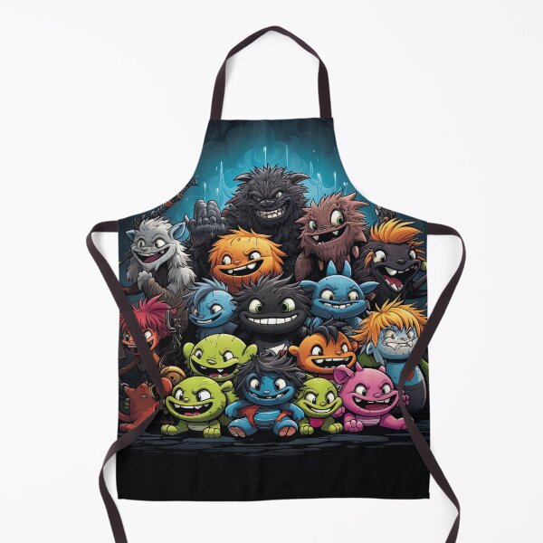 Item preview, Adorable cartoon characters kind of creepy designed and sold by artyficial-.