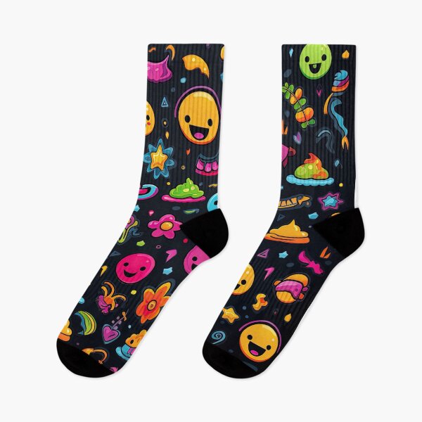 Item preview, colorful Cute and playful emoji stickers designed and sold by artyficial-.