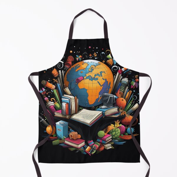 Item preview, colorful globe and studying classes logo designed and sold by artyficial-.
