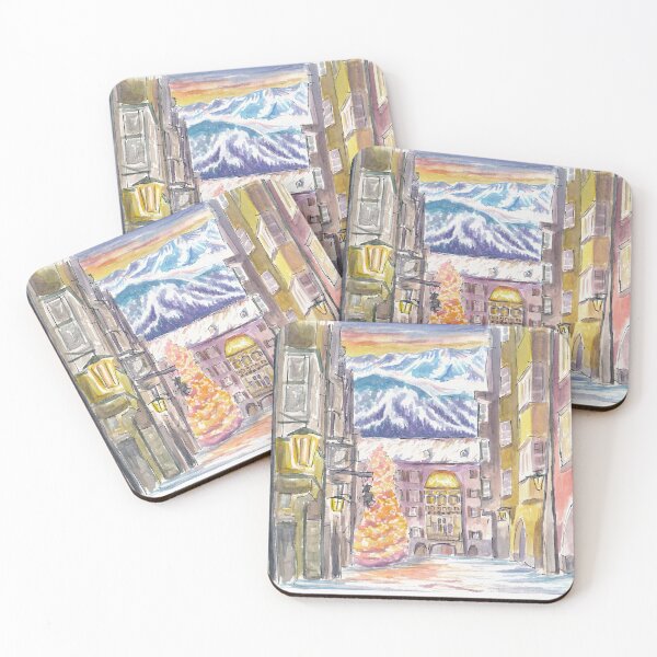 Item preview, Innsbruck WInter Romance Times with Golden Roof designed and sold by artshop77.