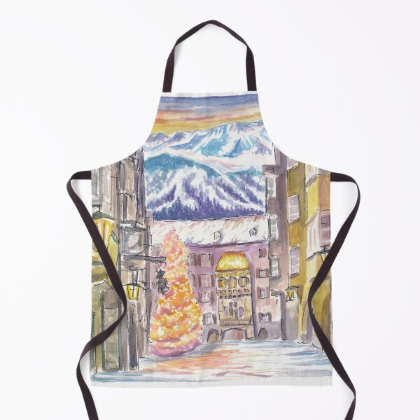 Item preview, Innsbruck WInter Romance Times with Golden Roof designed and sold by artshop77.