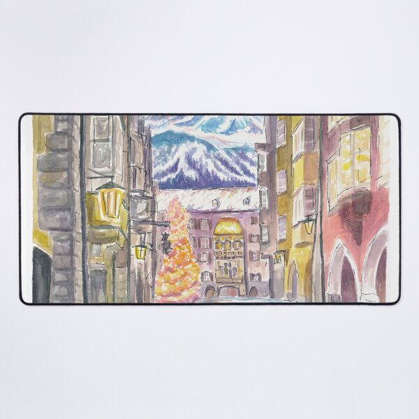 Item preview, Innsbruck WInter Romance Times with Golden Roof designed and sold by artshop77.