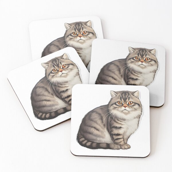Item preview, Feline Majesty - Elegant Portrait of a Cat by Pallas designed and sold by Crea-Designer.