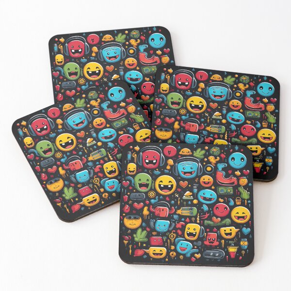 Item preview, Cute and playful emoji stickers designed and sold by artyficial-.