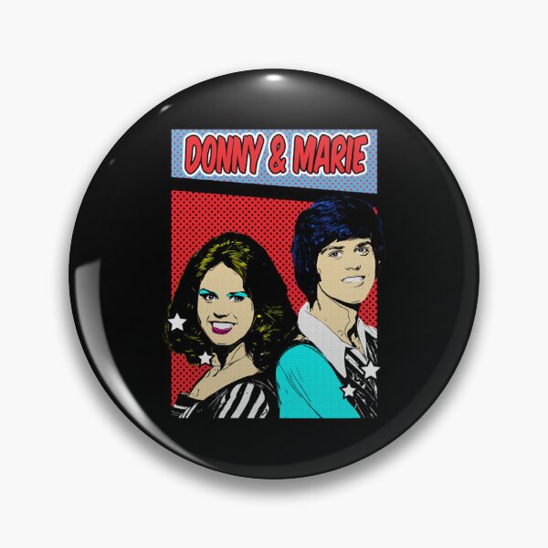 Item preview, Donny and Marie Osmond 80s Pop Art Comic Style designed and sold by kathelmoala.