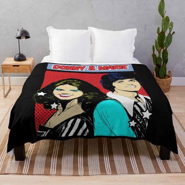 Item preview, Donny and Marie Osmond 80s Pop Art Comic Style designed and sold by kathelmoala.