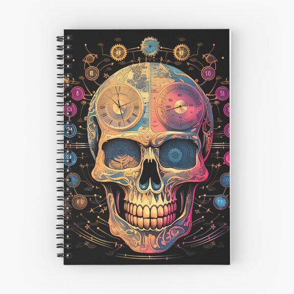 Item preview, intellectual skull steampunk designed and sold by artyficial-.