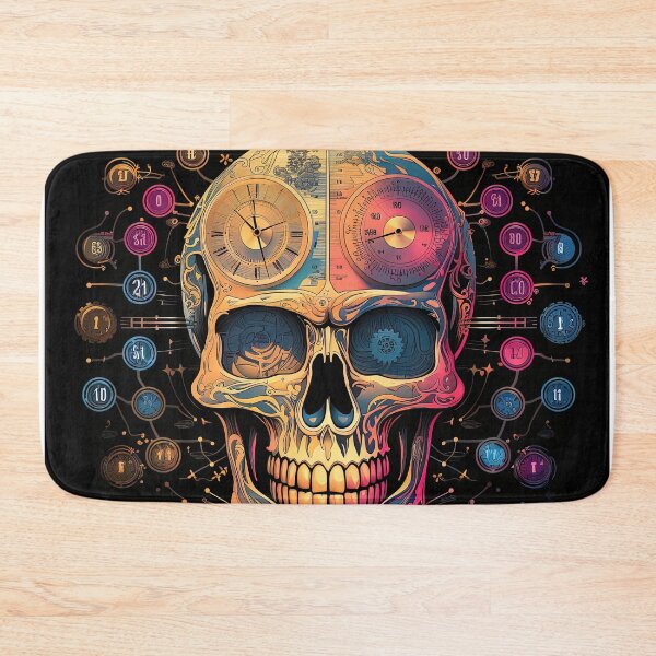 Item preview, intellectual skull steampunk designed and sold by artyficial-.