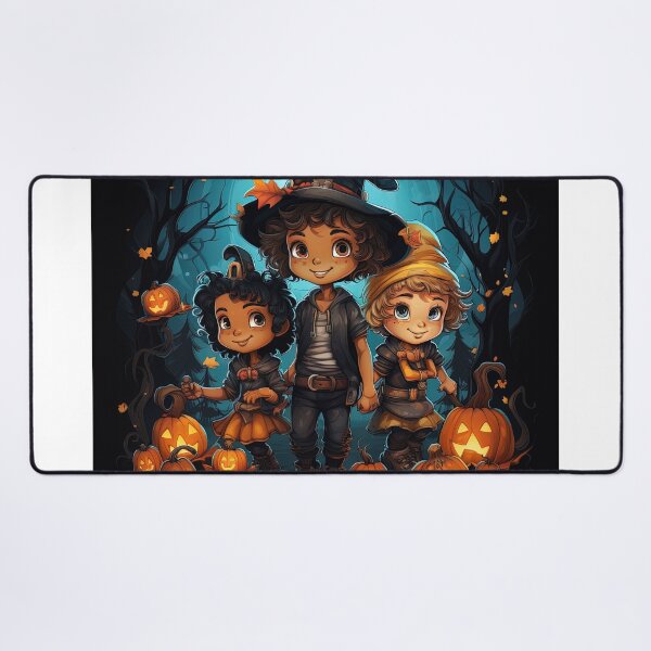 Item preview, Little kids dressing up in costumes for Halloween designed and sold by artyficial-.