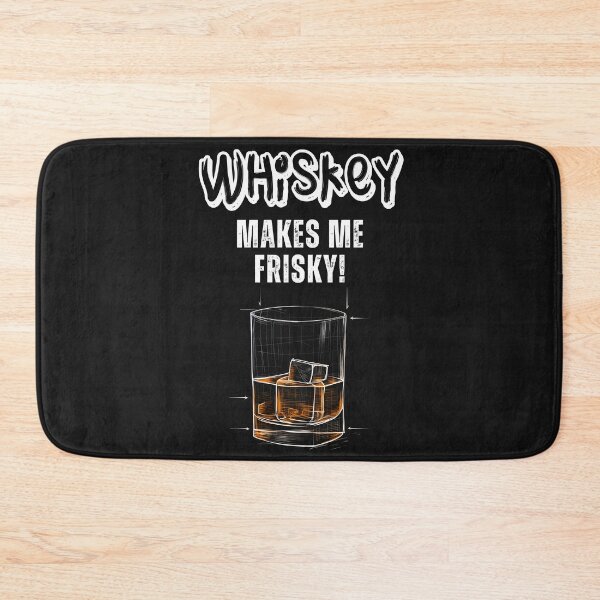 Item preview, Frisky Spirits Unleashed- Sip and Laugh with Whiskey Makes me Frisky! designed and sold by OlfactoART Studio.