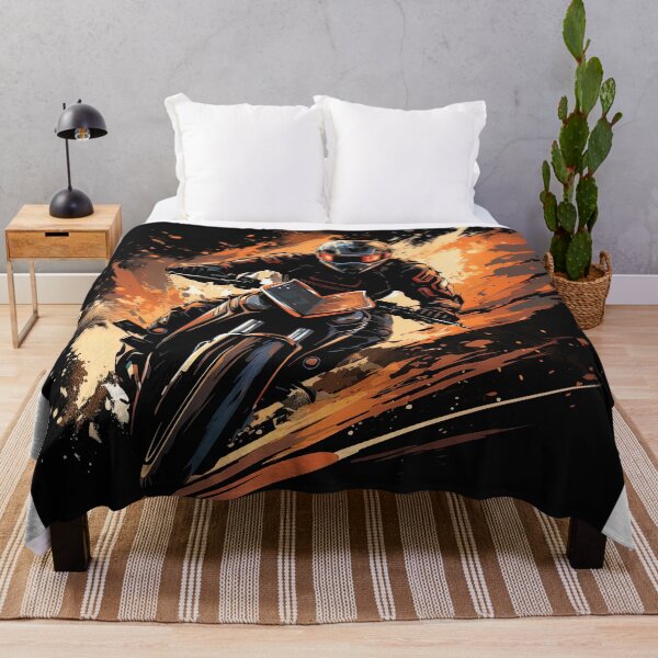 Item preview, motorbike speeding in orange color designed and sold by artyficial-.