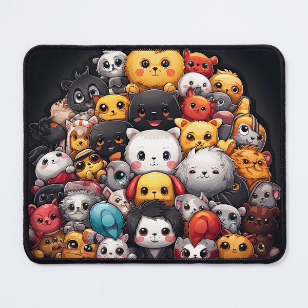 Item preview, Stuffed animals and plush toys with big expressive eyes designed and sold by artyficial-.