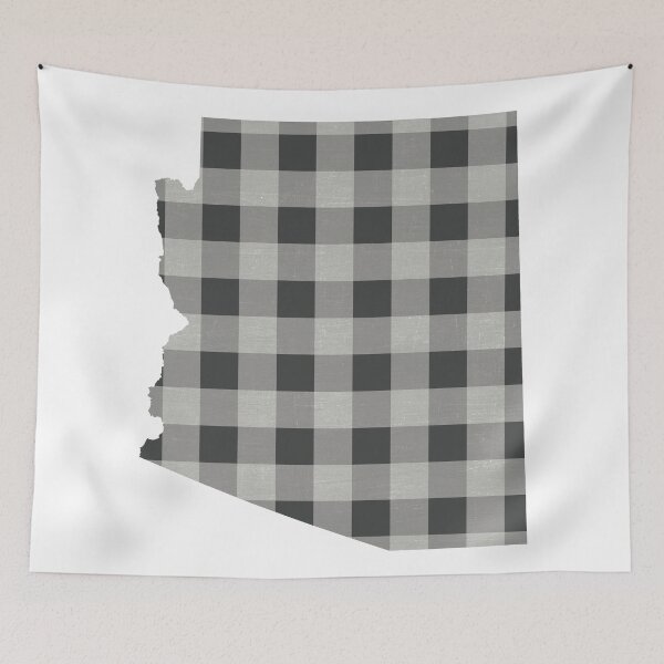 Item preview, Arizona Plaid in Gray designed and sold by Maren Misner.