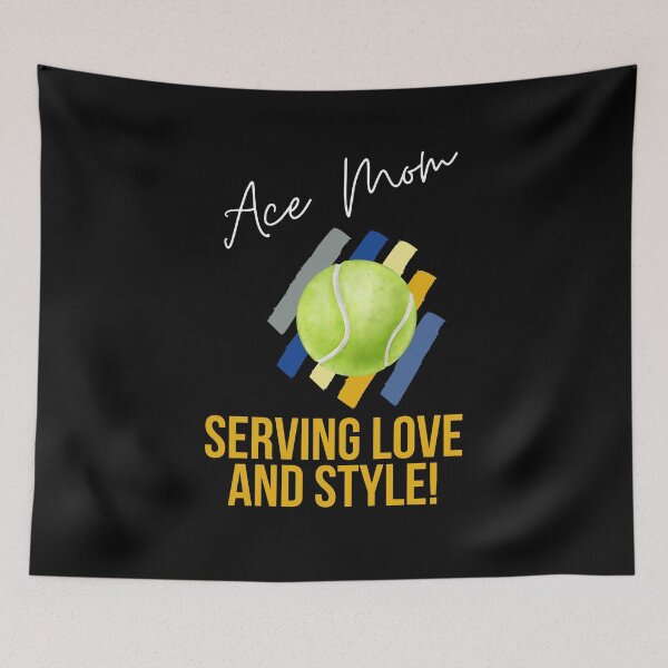 Artikelvorschau, Tennis-Mutter, Sport-Mutter, Tennis-Fan entworfen und verkauft von ShirtsByAaron.