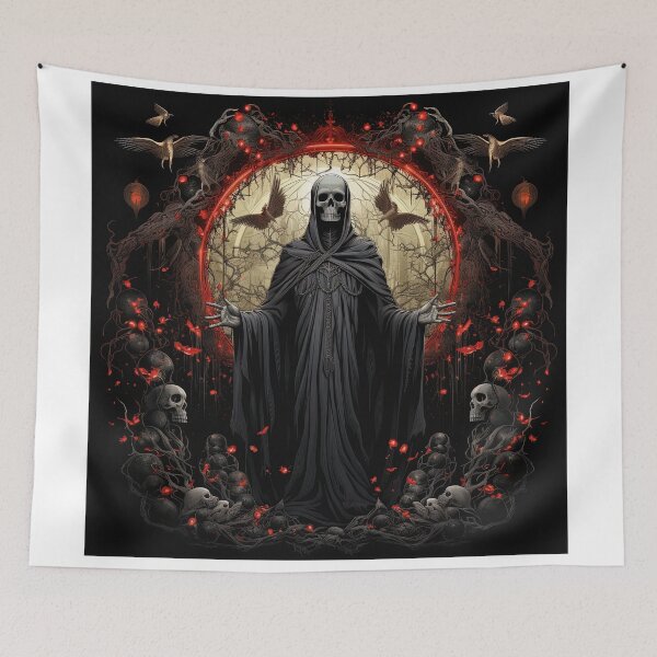 Item preview, the reaper and the original sin skulls designed and sold by artyficial-.
