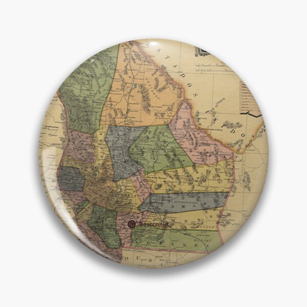 Item preview, Chihuahua antique map designed and sold by bascconut.