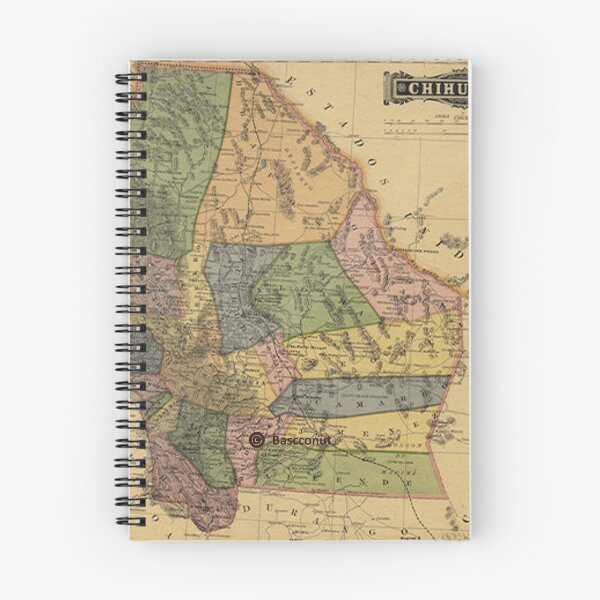 Item preview, Chihuahua antique map designed and sold by bascconut.