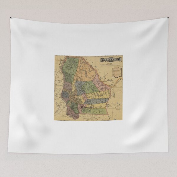 Item preview, Chihuahua antique map designed and sold by bascconut.