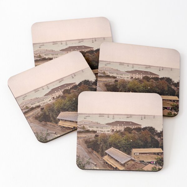 Item preview, Yokohama harbour, Japan designed and sold by Photos of Japan.