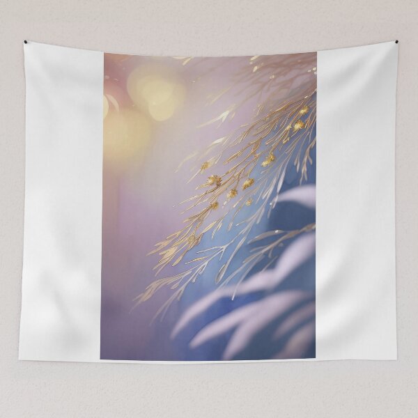 Item preview, Abstract background. Golden sprig. Elegant art designed and sold by Harmonysens.