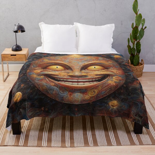 Item preview, Cheerful Smiley Face Delight - Vibrant Happiness Design designed and sold by Fafa ND.