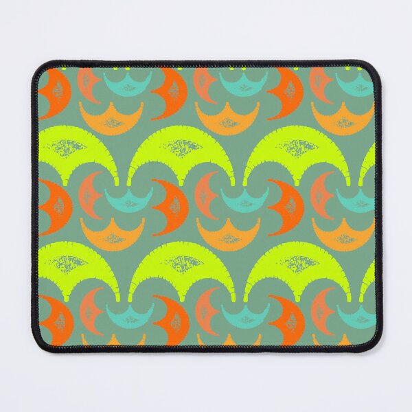 Item preview, Bright Colored Half Moon Seamless Pattern designed and sold by LZenDesigns.