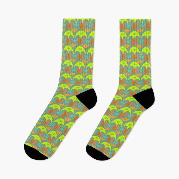 Item preview, Bright Colored Half Moon Seamless Pattern  designed and sold by LZenDesigns.