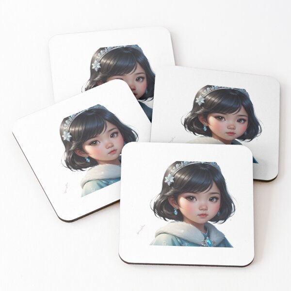 Item preview, Cute little girl with stylish hair designed and sold by SpicyOne.