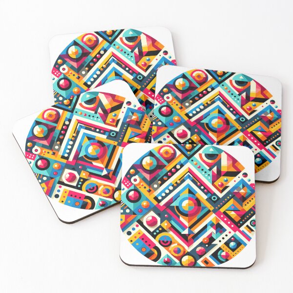 Item preview, Colorful Geometric Pattern designed and sold by LongIslandDesgn.