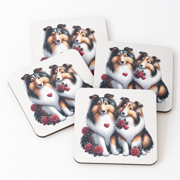 Item preview, Valentine Shetland Sheepdog  designed and sold by Truck Stop One.
