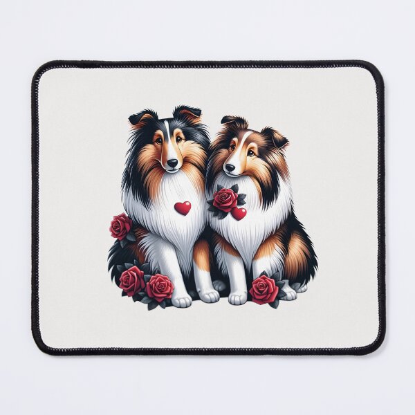 Item preview, Valentine Shetland Sheepdog designed and sold by Truck Stop One.