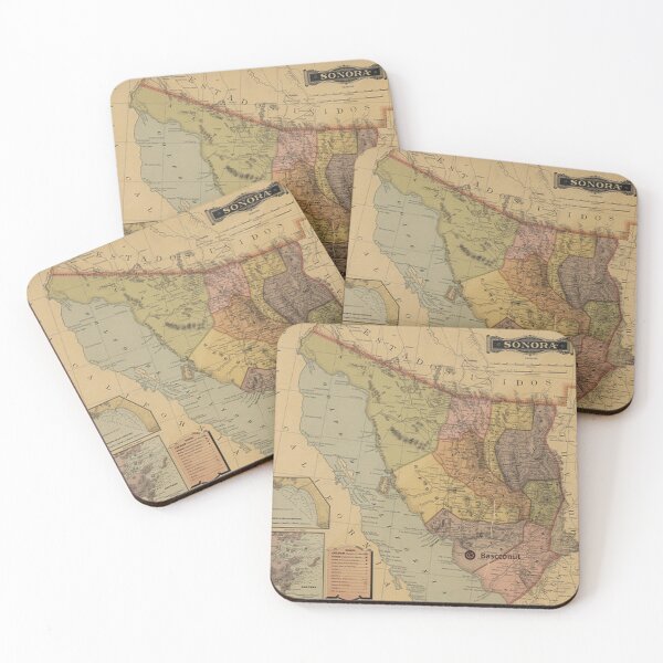 Item preview, Sonora old map designed and sold by bascconut.