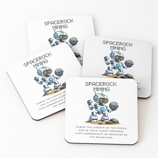 Item preview, In space, stones are our friends designed and sold by SpaceRockMining.