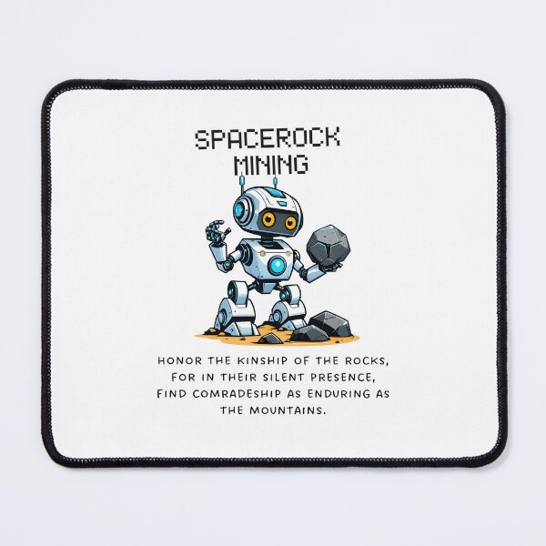 Item preview, In space, stones are our friends designed and sold by SpaceRockMining.