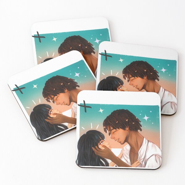 Item preview, Interracial Art Enemies to Lovers Digital Art  designed and sold by Clippyink.
