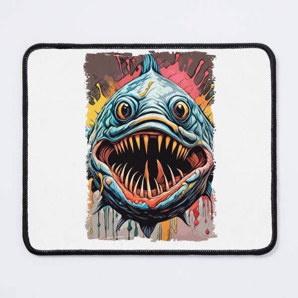 Item preview, Piranha Amazon Monster fish Abstract Art designed and sold by Naumovski.