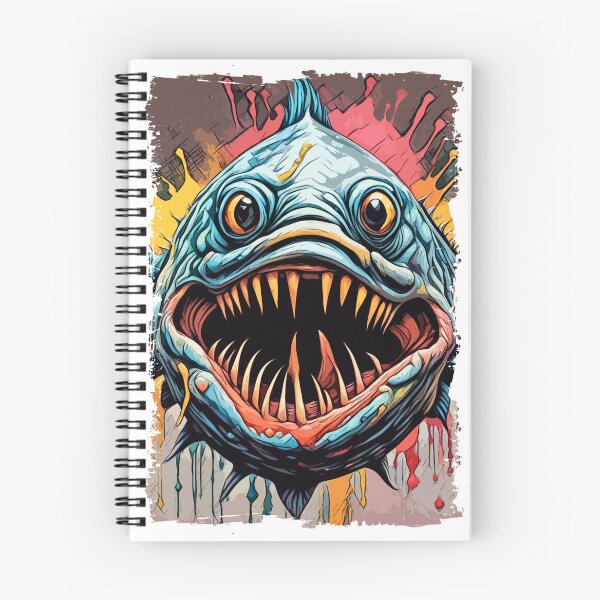 Item preview, Piranha Amazon Monster fish Abstract Art designed and sold by Naumovski.