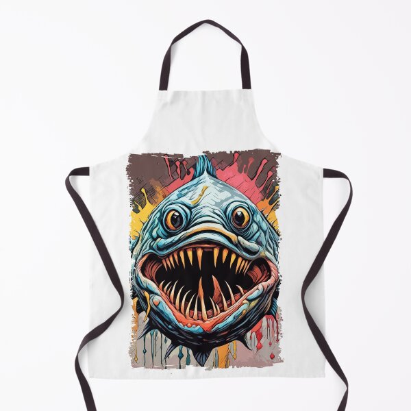 Item preview, Piranha Amazon Monster fish Abstract Art designed and sold by Naumovski.
