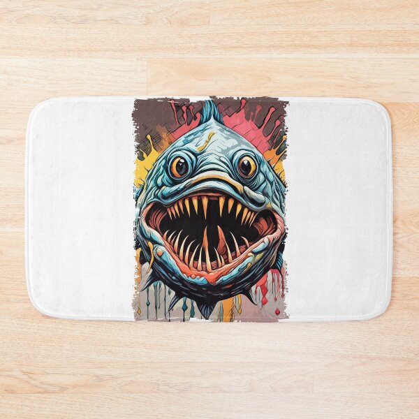 Item preview, Piranha Amazon Monster fish Abstract Art designed and sold by Naumovski.