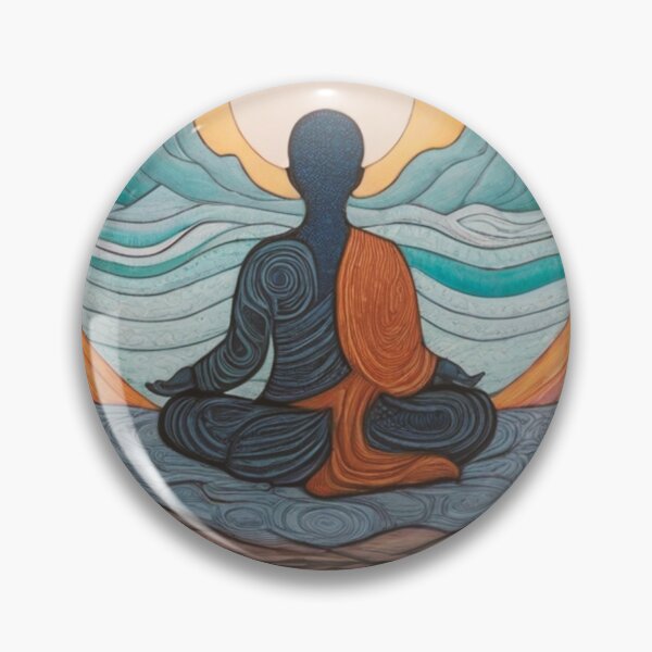 Item preview, Mindfulness Meditation Art designed and sold by JaiStudio.