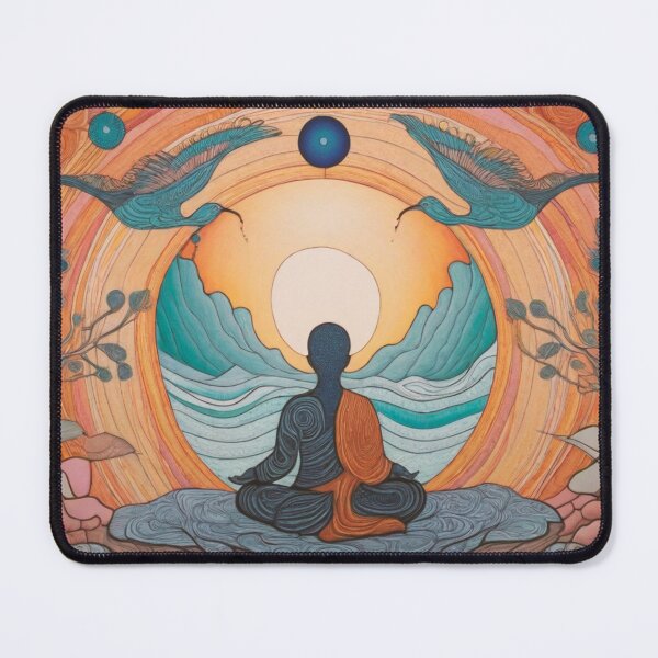 Item preview, Mindfulness Meditation Art designed and sold by JaiStudio.