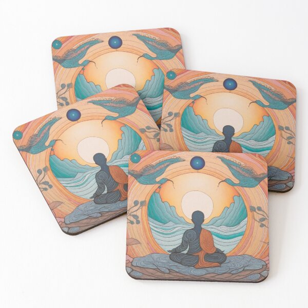 Item preview, Mindfulness Meditation Art designed and sold by JaiStudio.