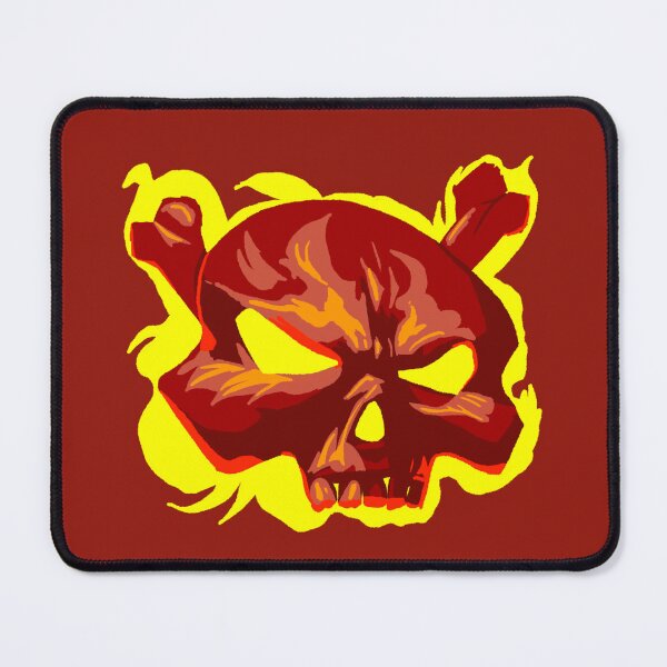 Item preview, Flaming Skull designed and sold by Charcoalart.