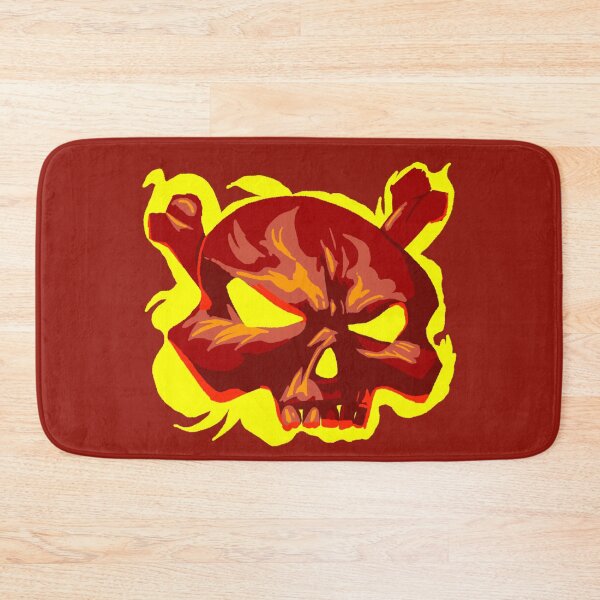 Item preview, Flaming Skull designed and sold by Charcoalart.