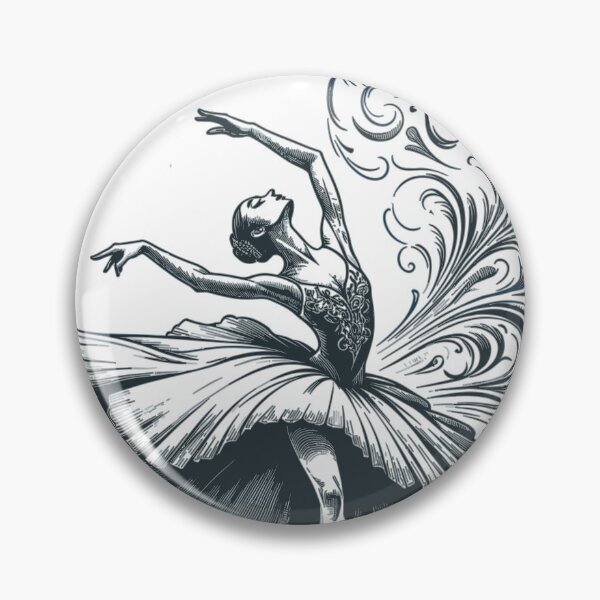 Item preview, Ballet dancer in motion designed and sold by LongIslandDesgn.