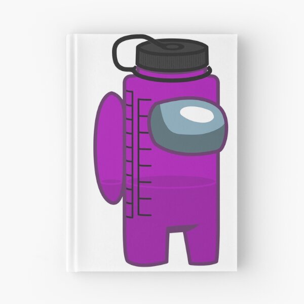 Item preview, Suspicious Water Bottle - Purple designed and sold by BipedalNarwhal.